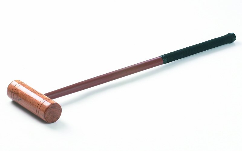 Hurlingham Croquet Mallet (Brass bound head) - Wood Mallets